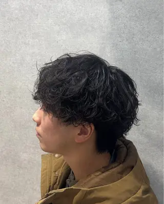 ショート パーマ メンズ ❤️‍🔥メンズ専門 mamu❤️‍🔥のヘアスタイル