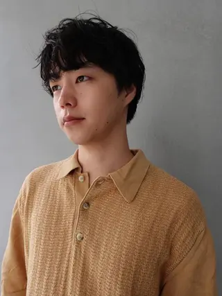 ショート カラー パーマ CEINE PATHのヘアスタイル