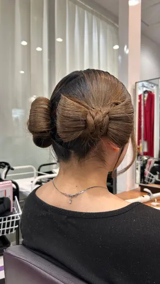 ヘアアレンジ 保科 椎奈のヘアスタイル