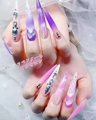 ネイル 日暮里2 lavenderのネイルデザイン
