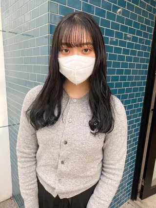 ロング カラー パーマ ヘアアレンジ メンズ キッズ ネイル マツエク・マツパ パーマスタイル🔅 sayacaのヘアスタイル