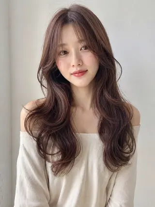 ロング 片山 輝のヘアスタイル