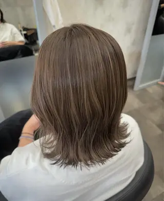 ミディアム r i n k aのヘアスタイル