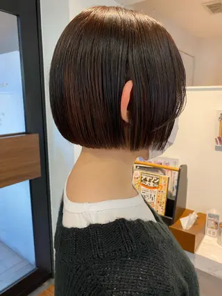 ショート カラー ヘアアレンジ MOE /Zina横浜2ndのヘアスタイル