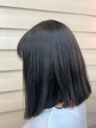ミディアム カラー パーマスタジオ グレイス はやとのヘアスタイル