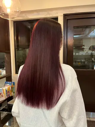 カラー 立道 樹奈のヘアスタイル