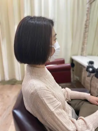 ショート 髪質改善ストレート 脱白髪染め yukaのヘアスタイル