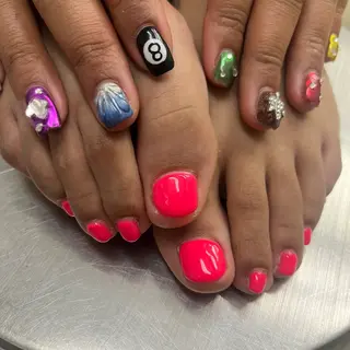 ネイル ヘアセット/透明感 カラー/あんりんのその他イメージ