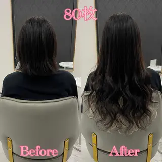 ロング シールエクステ ♡SAORI♡のヘアスタイル