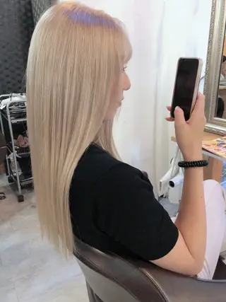 ロング カラー 【メンズカット】 澤下瑛一のヘアスタイル