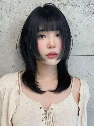 ミディアム カットモデル募集中/ 新潟万代/あんゆのヘアスタイル