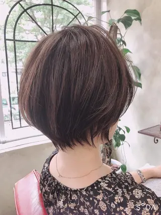 ショート 髪質改善✨ストレート オグ✂️/ショートのヘアスタイル