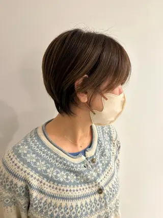 ショート 渡邊 穂乃美のヘアスタイル