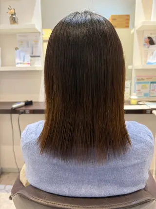 ミディアム 田中拓人/スパ/ ハイライト/髪質改善のヘアスタイル