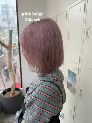 ショート カラー Kana 🍋 ハイトーン【高円寺】のヘアスタイル