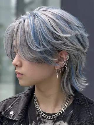 カラー メンズ メンズハイトーン No.1🏆Tiamのヘアスタイル