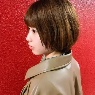 ショート カラー 中川 竜誠のヘアスタイル