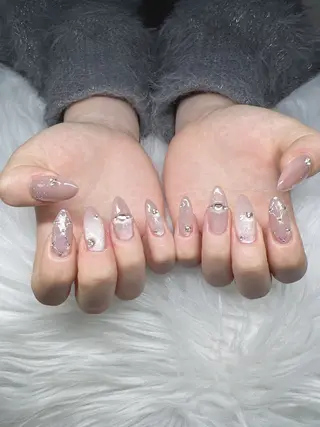 ネイル Lee Nails チップ長さだし専門店のネイルデザイン