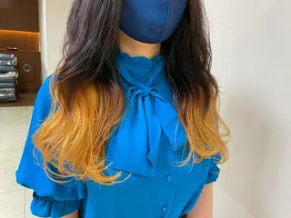 ロング カラー ヘアアレンジ 【Sweep】おじま のぞみのヘアスタイル