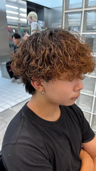 パーマ メンズ 🔥メンズパーマ特化 高橋晴🔥のヘアスタイル
