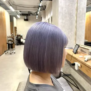 ミディアム ボブ.艶髪 髪質改善.縮毛矯正のヘアスタイル