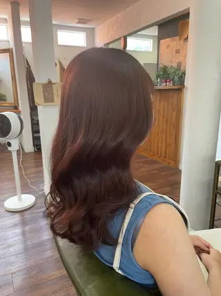 ロング 下林 雅明のヘアスタイル