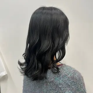 ミディアム あい あやみのヘアスタイル