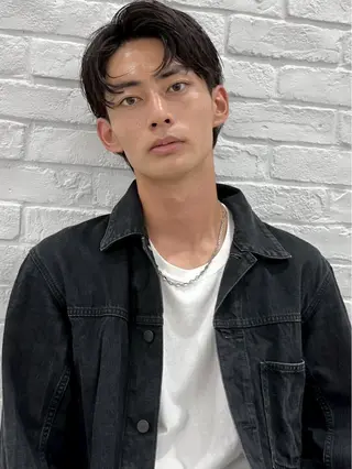 ショート mens.salon hackのヘアスタイル