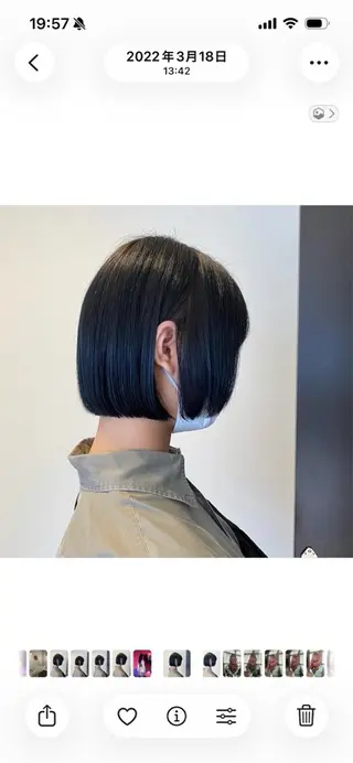 ショート カラー 🦢 モモカ🦢のヘアスタイル
