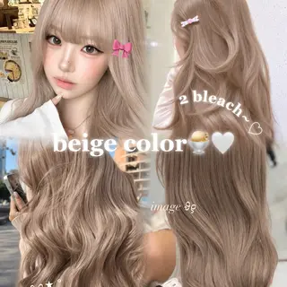 ロング カラー ヘアアレンジ 透明感カラー🎀艶髪 Anju/渋谷🎀のヘアスタイル