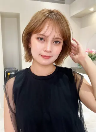 ショート ヘッドスパ/縮毛矯正 /横山陸人のヘアスタイル