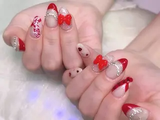 ネイル lucky nail 歌舞伎町のネイルデザイン