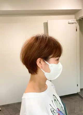 ショート カラー 🫧似合わせショート イシダ🫧のヘアスタイル