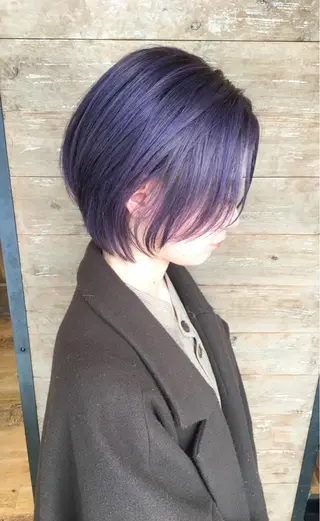 ショート カラー 中田 敏明のヘアスタイル