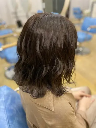 ミディアム カラー ヘアアレンジ 松井 敬太郎のヘアスタイル
