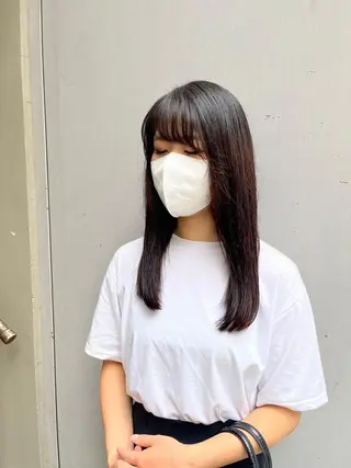 ロング 韓国好き🇰🇷 美容師MIKUのヘアスタイル