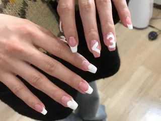 ロング yuki ⌇ リザボーテ八王子店のネイルデザイン