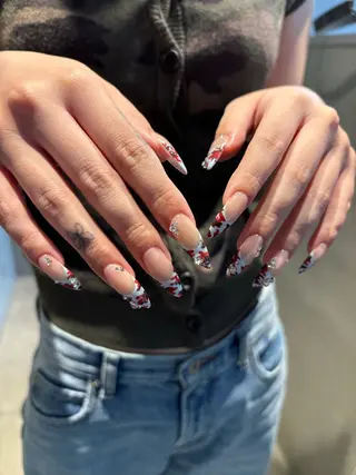 ロング SEINA_ NAIL🐈‍⬛💗のネイルデザイン