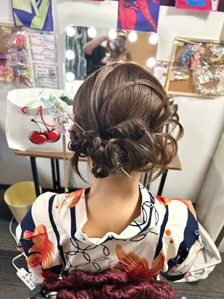 セミロング Setsalon DIOのヘアスタイル