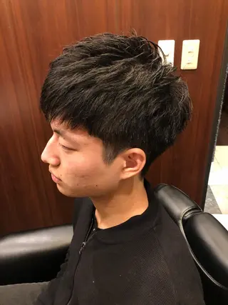 ショート メンズ 代表 武田晃英のヘアスタイル