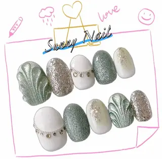 ネイル sunnynail 小桃のネイルデザイン