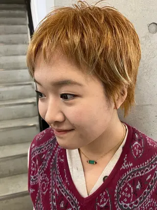 ショート ミヤギ リュウキのヘアスタイル