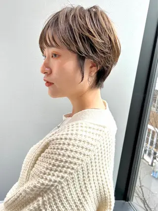 ショート 寺尾 綾乃のヘアスタイル