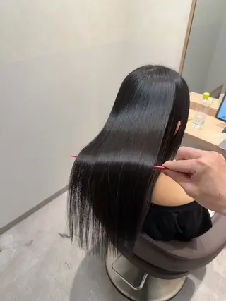 ロング 福田 修平 髪質改善/美髪矯正のヘアスタイル