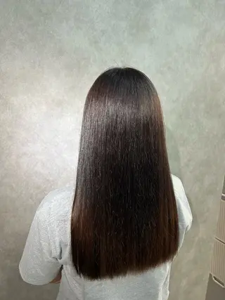 セミロング 福田 成美のヘアスタイル