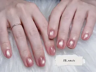 ショート トゥー フエンのネイルデザイン
