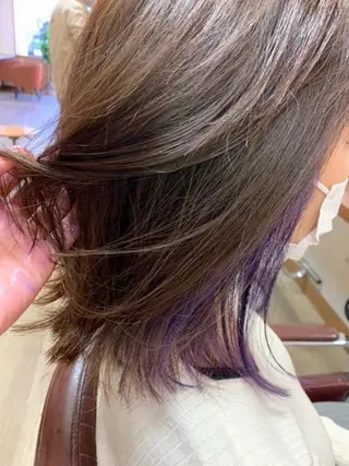 セミロング chill out 南塚口本店のヘアスタイル