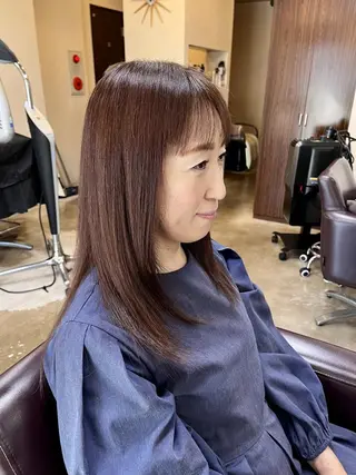 セミロング 澤崎 希望のヘアスタイル
