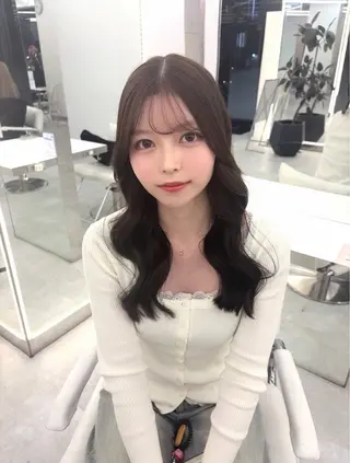 ロング 🤍透明感カラー🪽 Ruka🎀のヘアスタイル