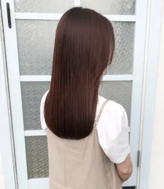 セミロング mio/鞍馬口/ assistantのヘアスタイル